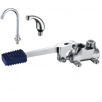 Patent and ACS certificate touchless Hot sale foot operated pedal water tap with low price