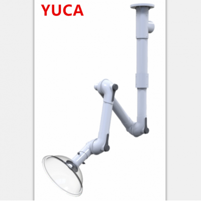 YUCA dust collector laboratory fume extractor arm