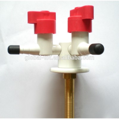 laboratory small gas fitting,double gas valves,special design and OEM welcomed